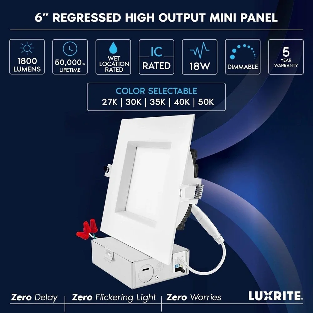 Luxrite inch square